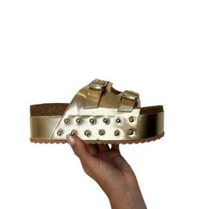 Women's Elevate Platform Sandals In Gold