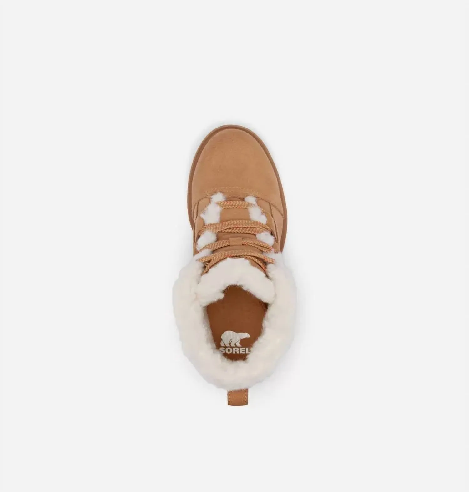 Women's Evie Cozy Lace Boots In Tawny Buff, Gum
