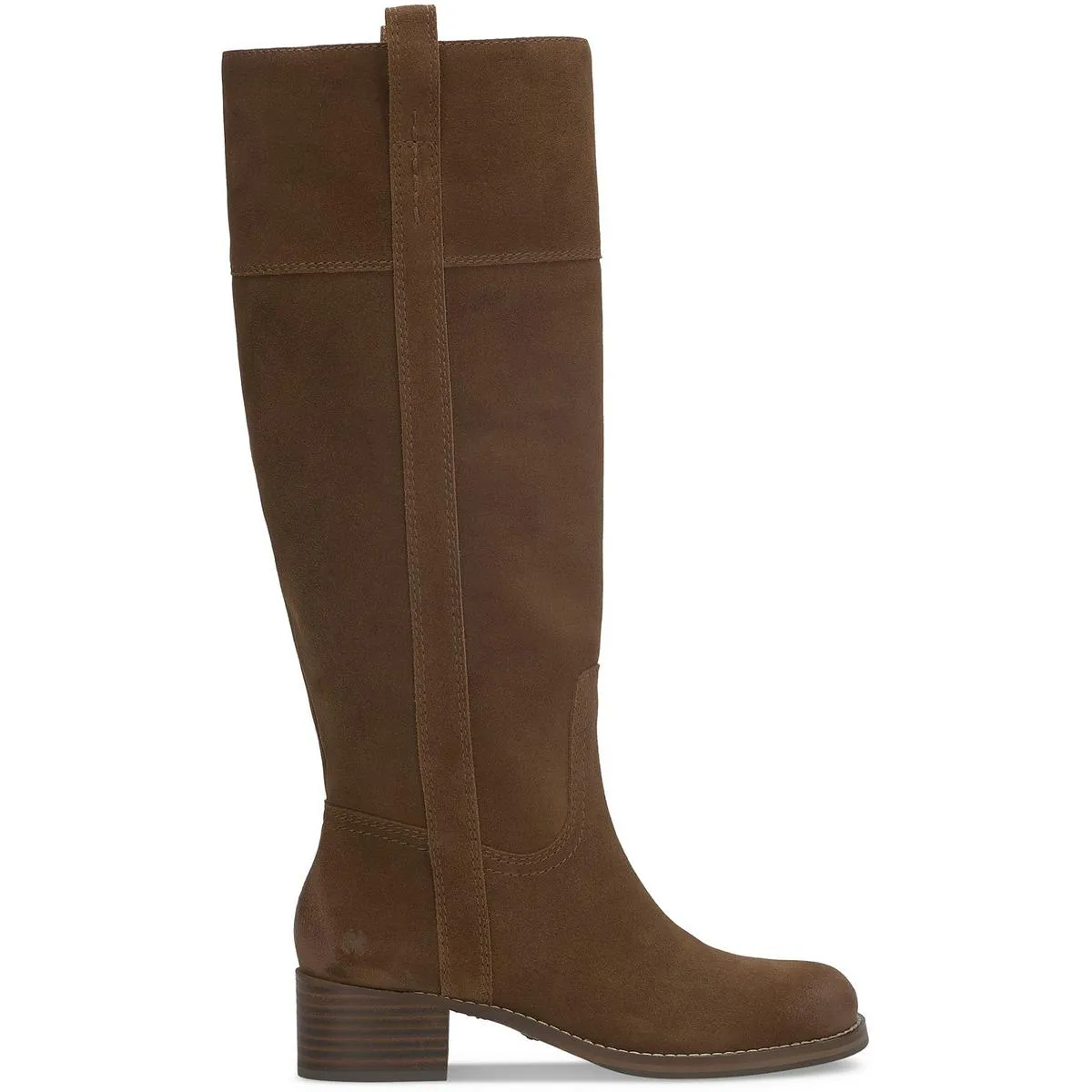 Womens Extra Wide Calf Leather Knee-High Boots