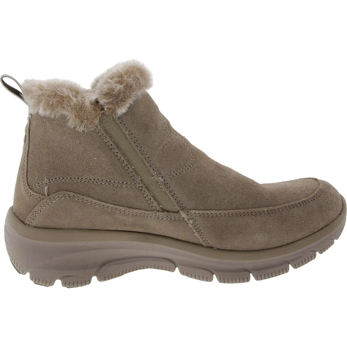 Womens Faux Fur Lined Faux Fur Shearling Boots