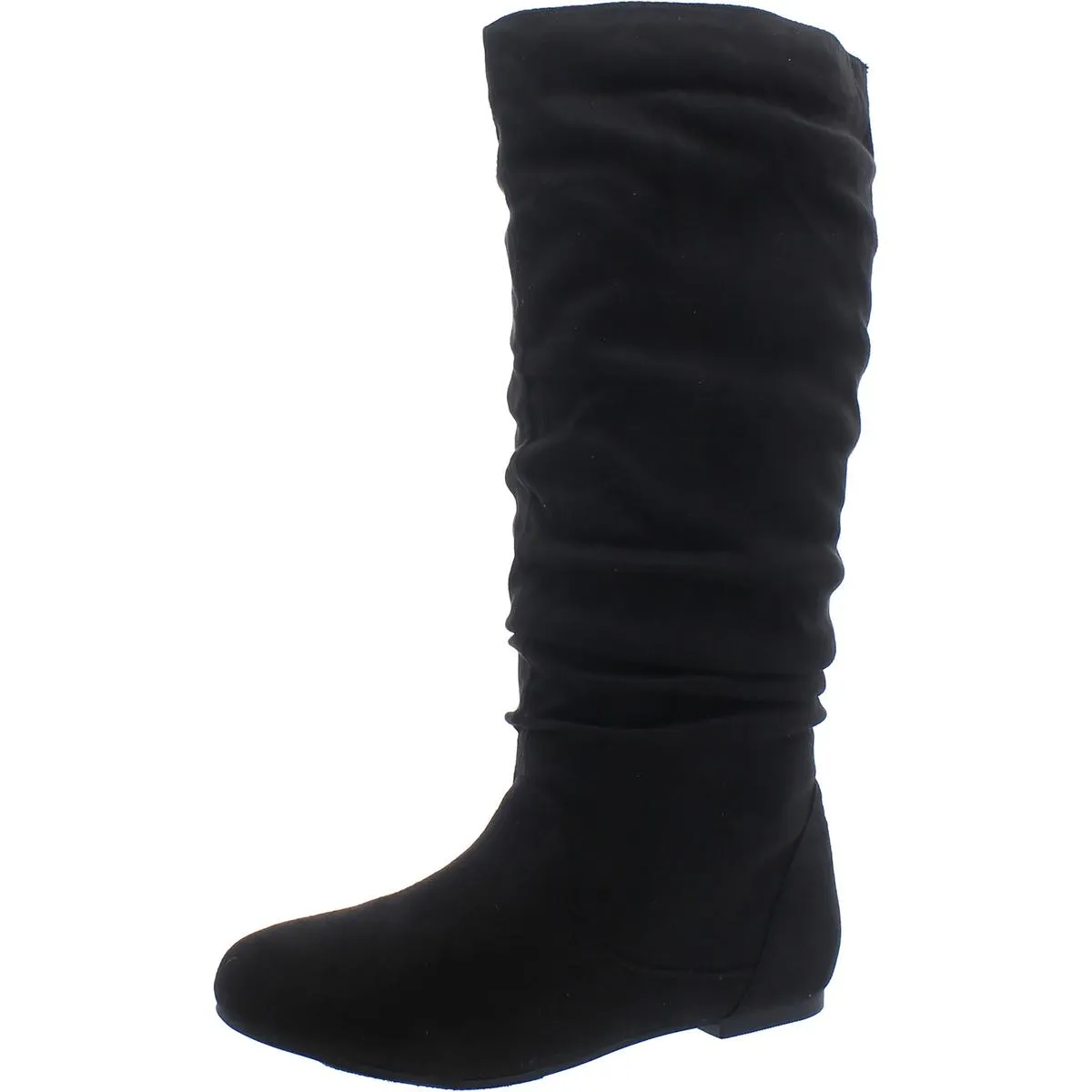 Womens Faux Leather Tall Over-The-Knee Boots