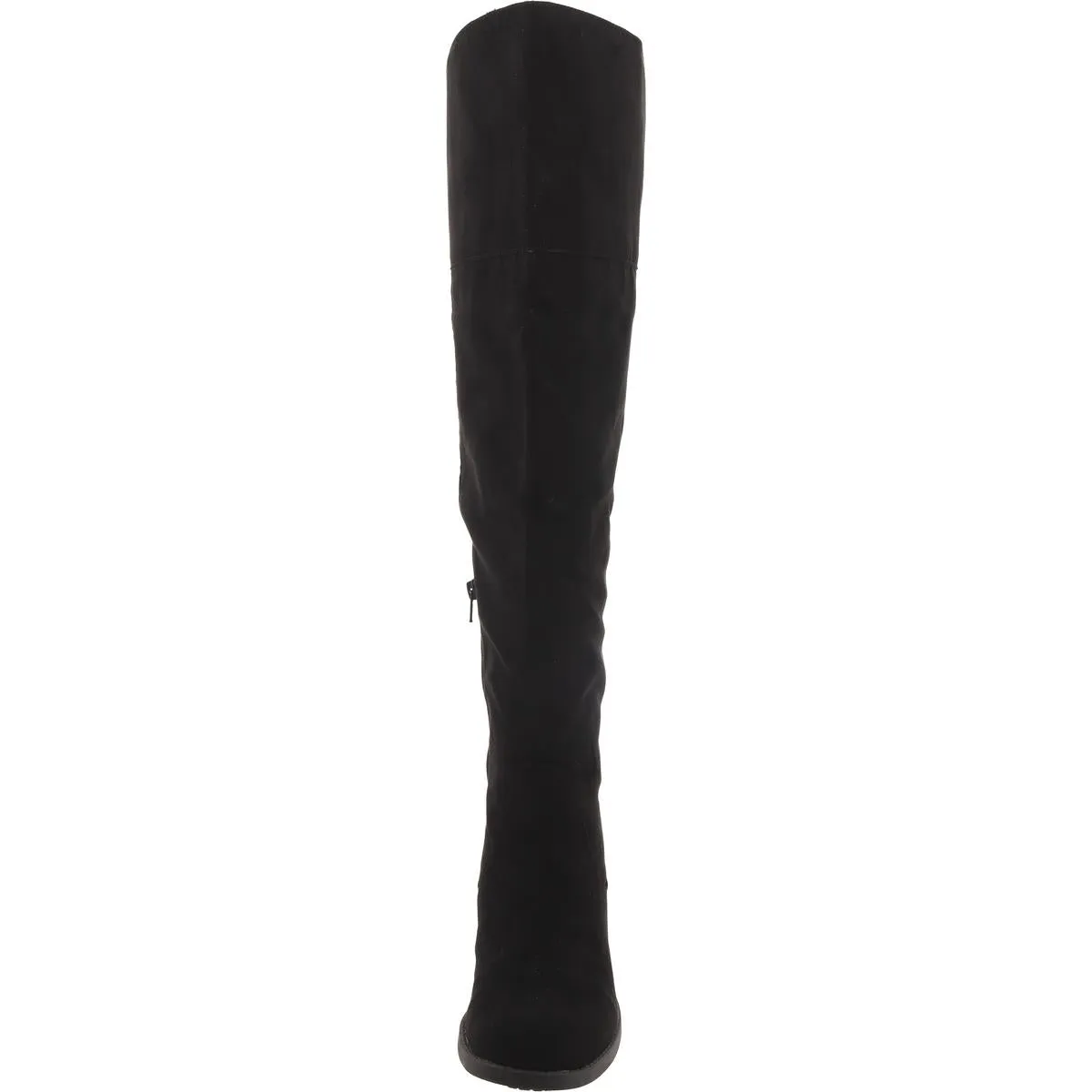 Womens Faux Suede Riding Over-The-Knee Boots