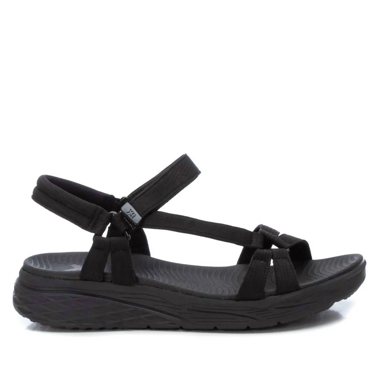 Women's Flat Sandals In Black
