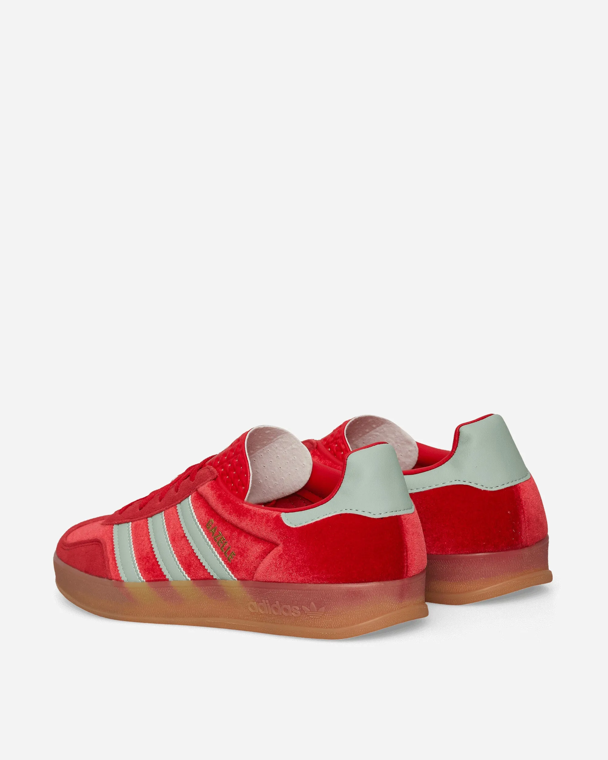 Women's Gazelle Indoor Sneakers Better Scarlet / Hazy Green