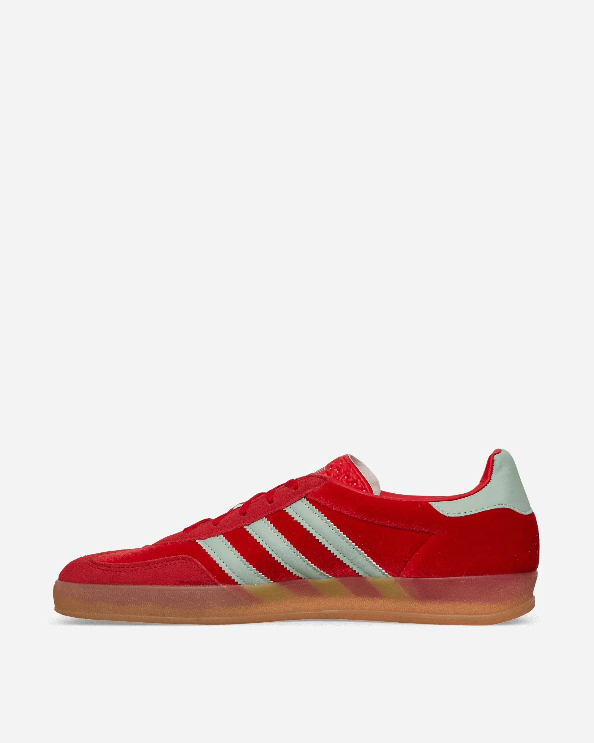 Women's Gazelle Indoor Sneakers Better Scarlet / Hazy Green