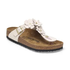 Women's Gizeh Flower Light Rose Leather
