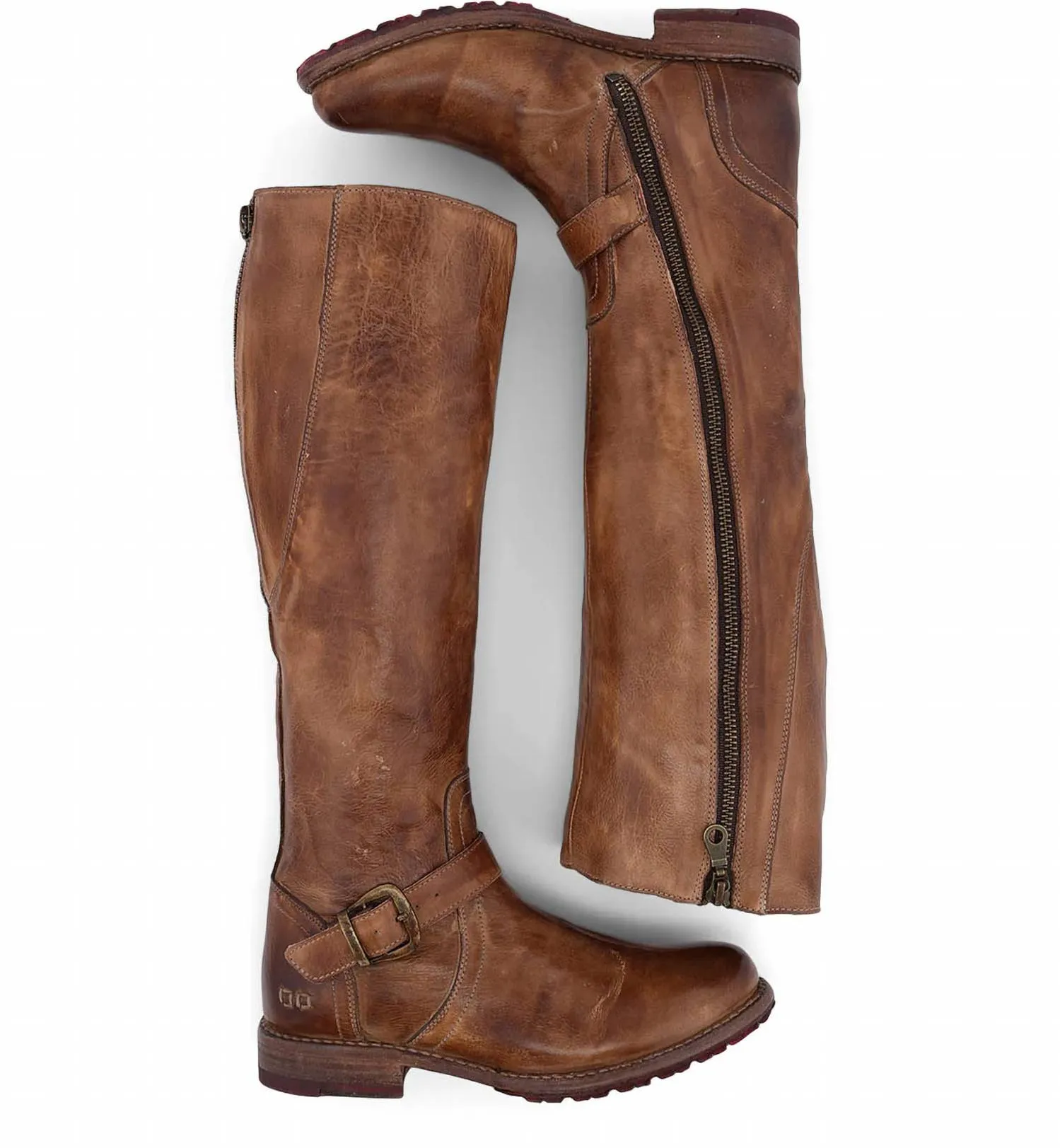 Women's Glaye High Boots In Tan Rustic