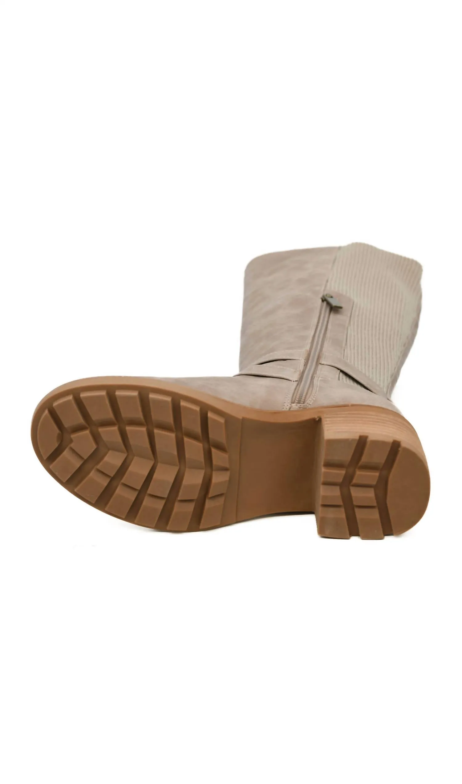 Women's High There Boots In Taupe