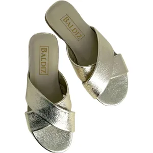 Women's Kate Slide Sandal In Gold