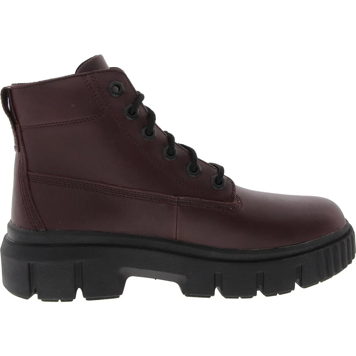 Womens Lace-Up Ankle Boots