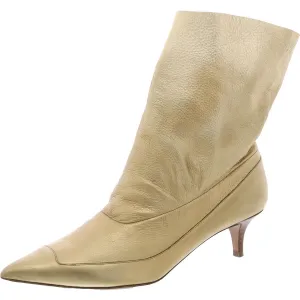Womens Leather Ankle Boots