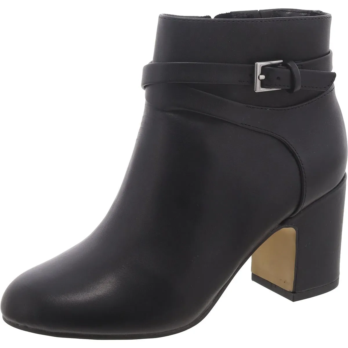 Womens Leather Cushioned Footbed Ankle Boots