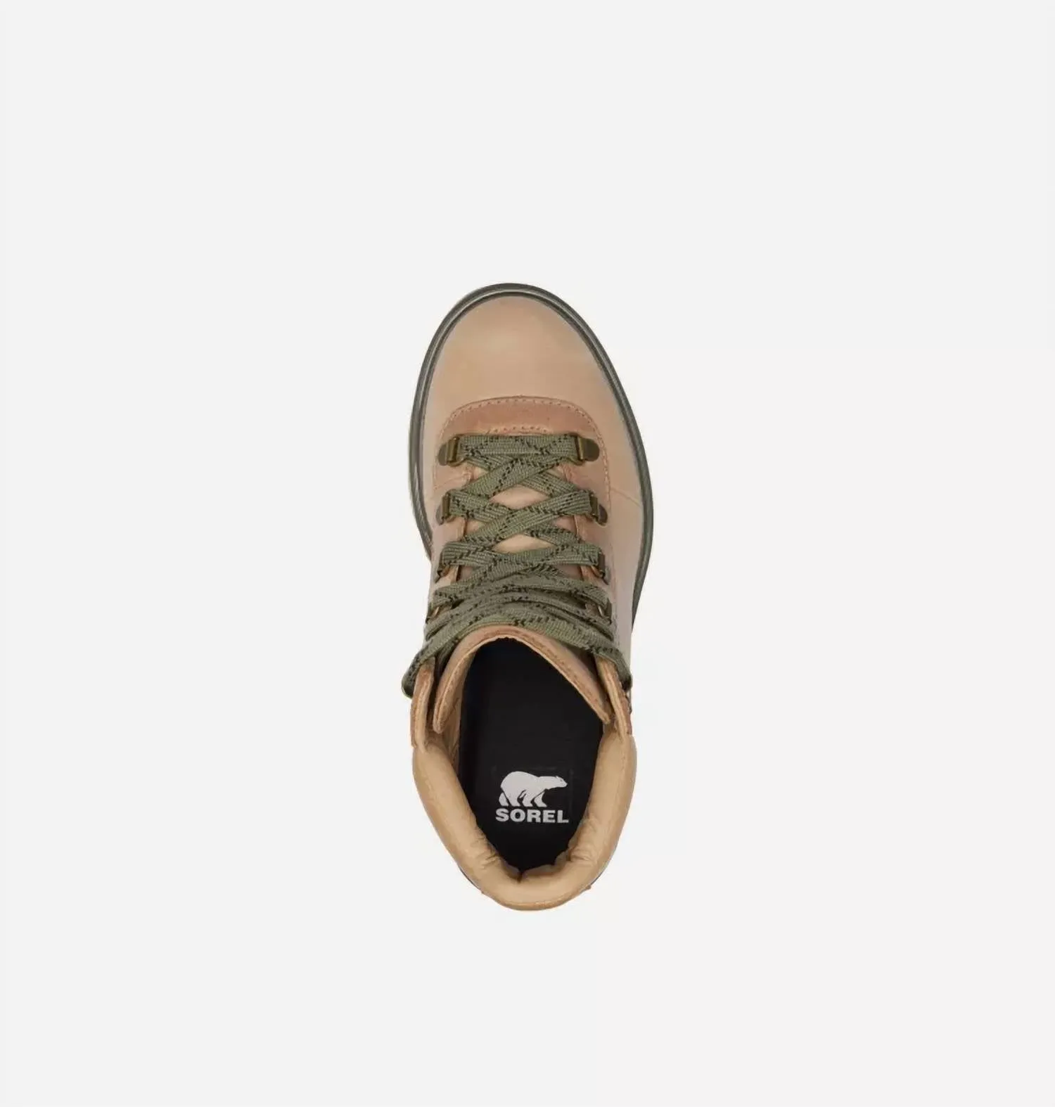 Women's Lennox Hiker Stkd Boots In Canoe, Stone Green