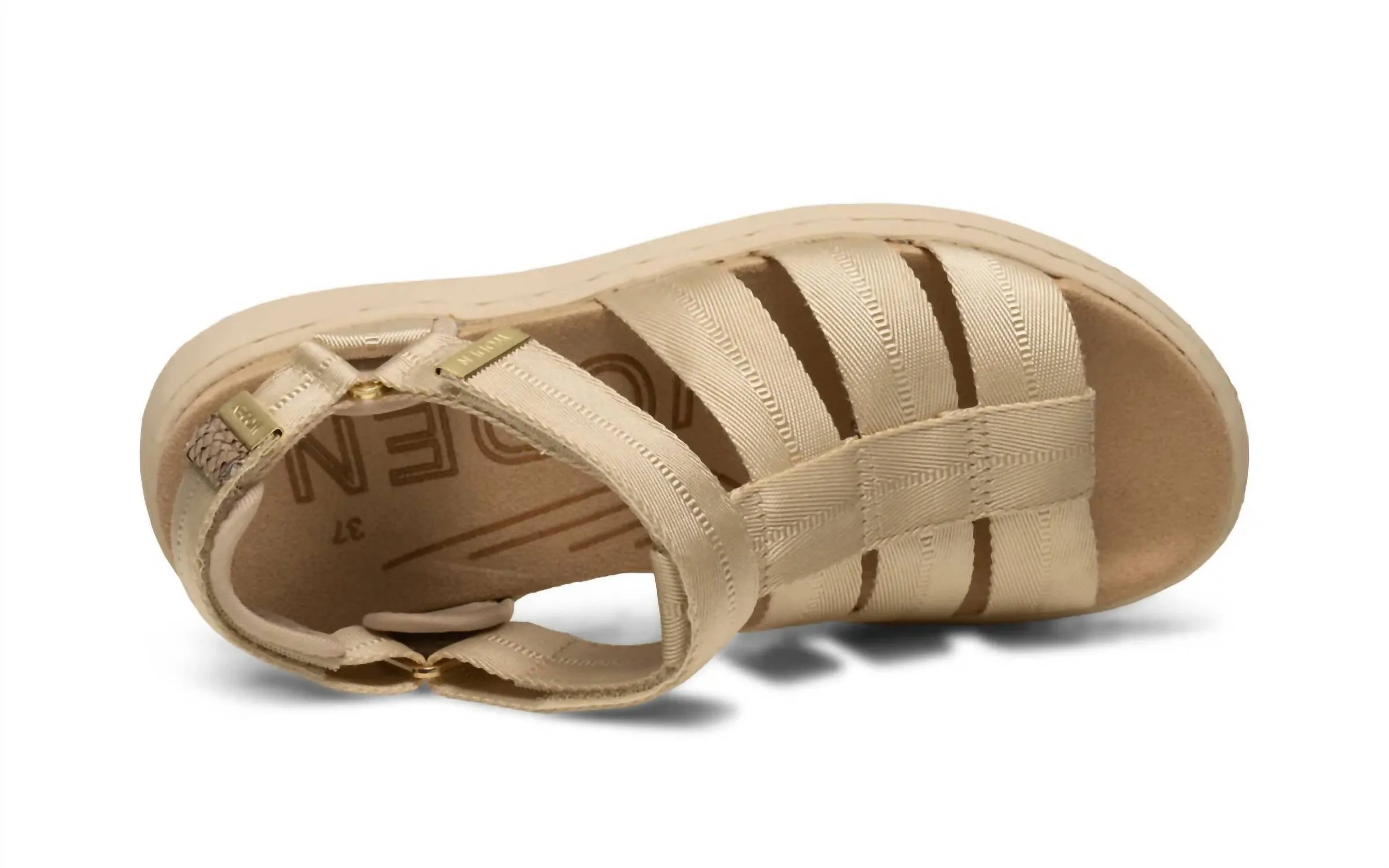 Women's Line Fisherman Sandals In Ivory