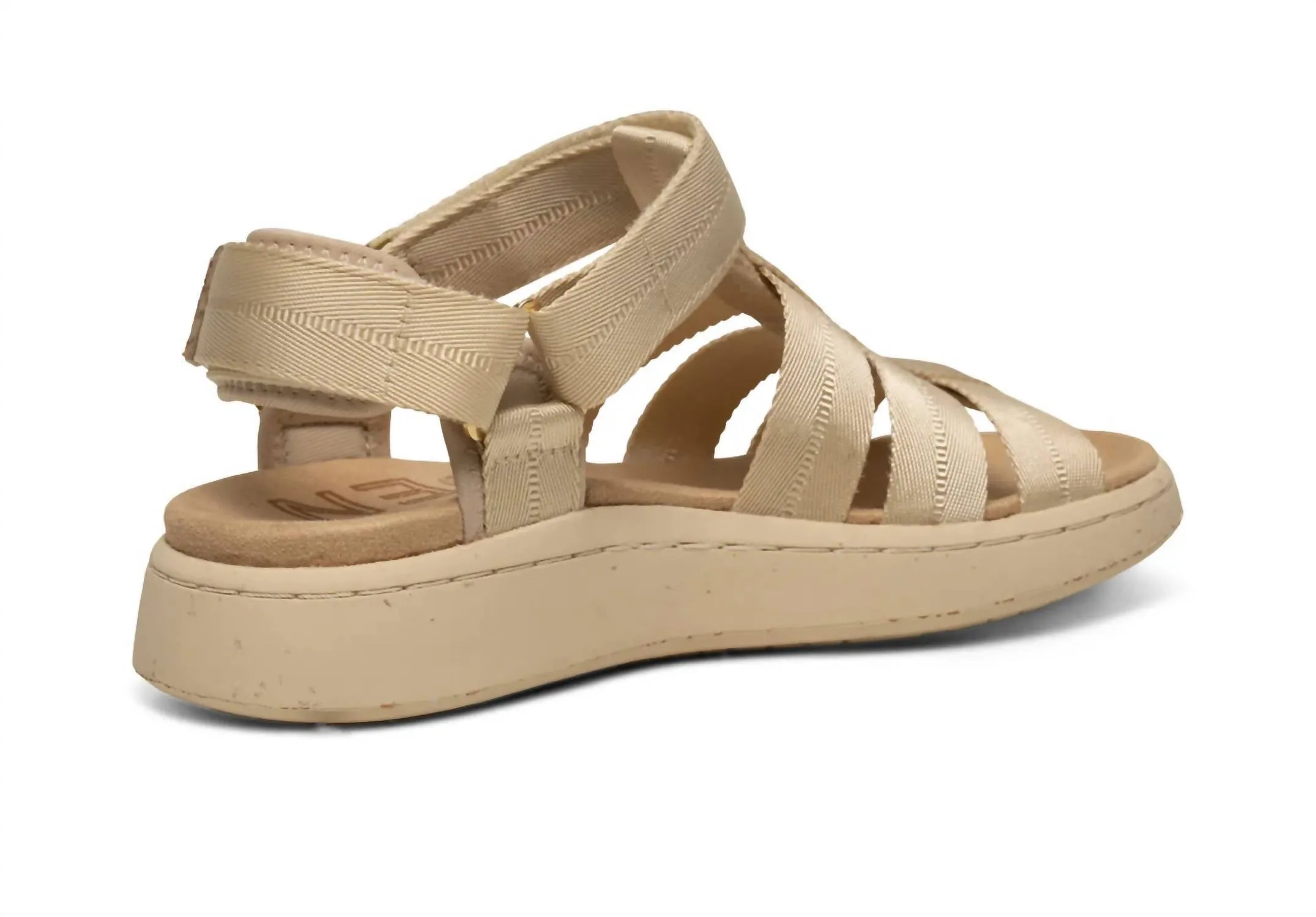 Women's Line Fisherman Sandals In Ivory