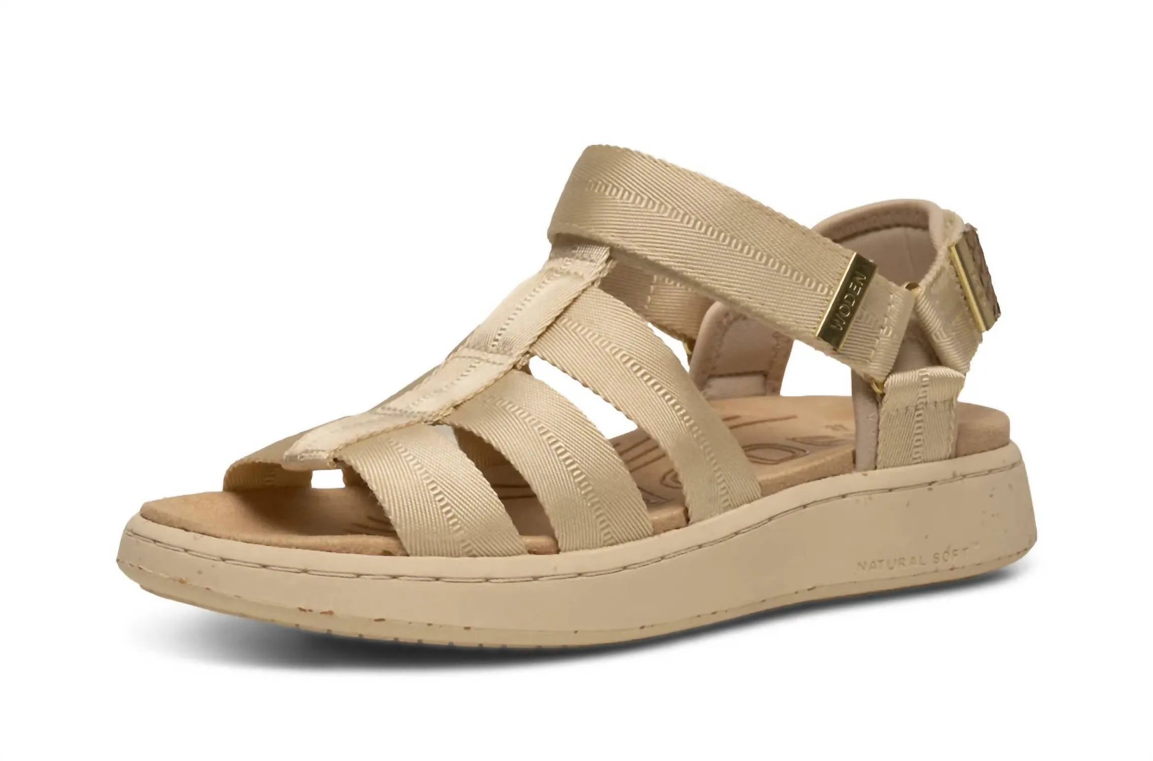 Women's Line Fisherman Sandals In Ivory