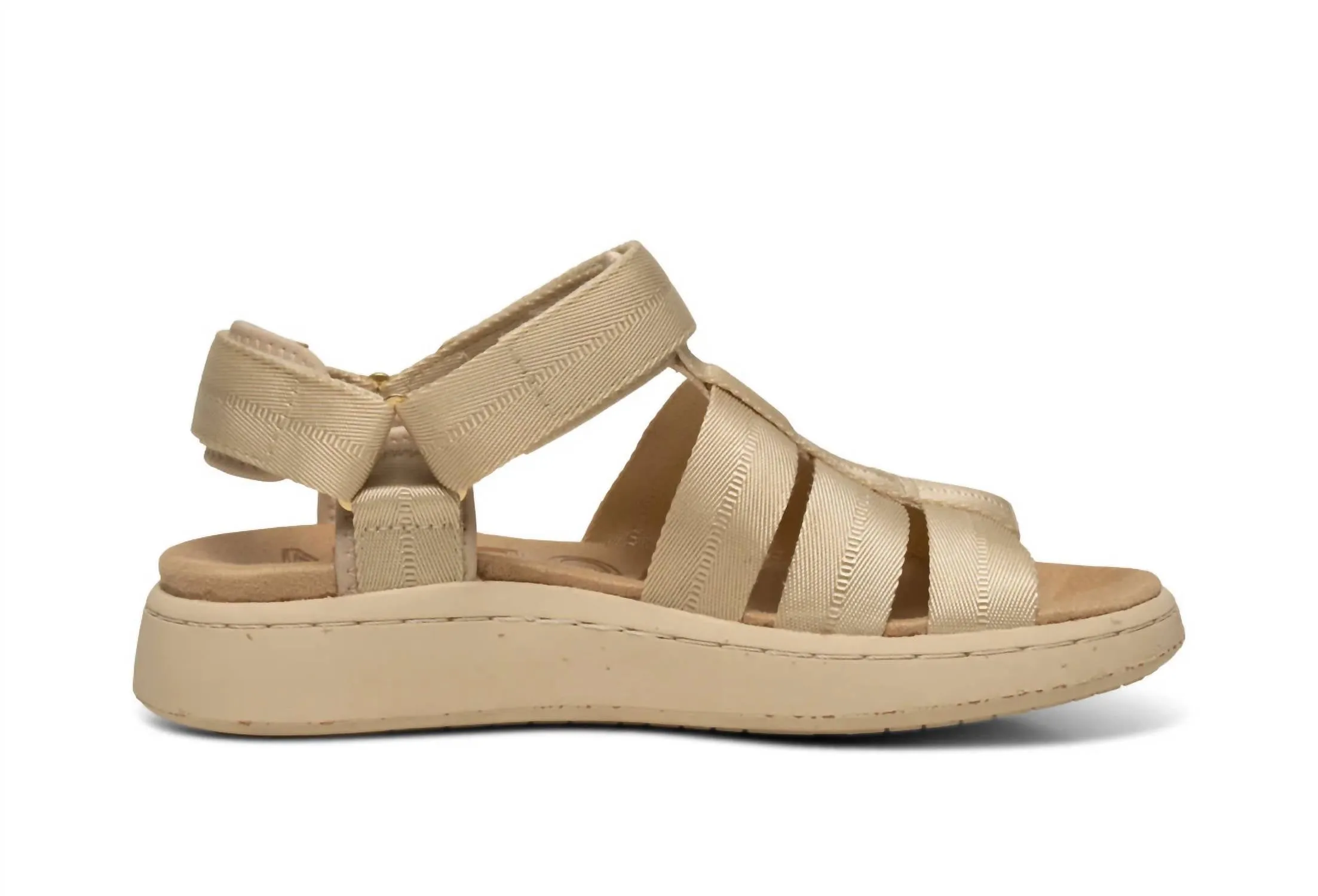 Women's Line Fisherman Sandals In Ivory