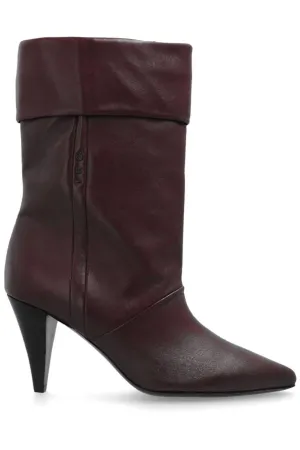 Women's Lolo Boots In Burgundy