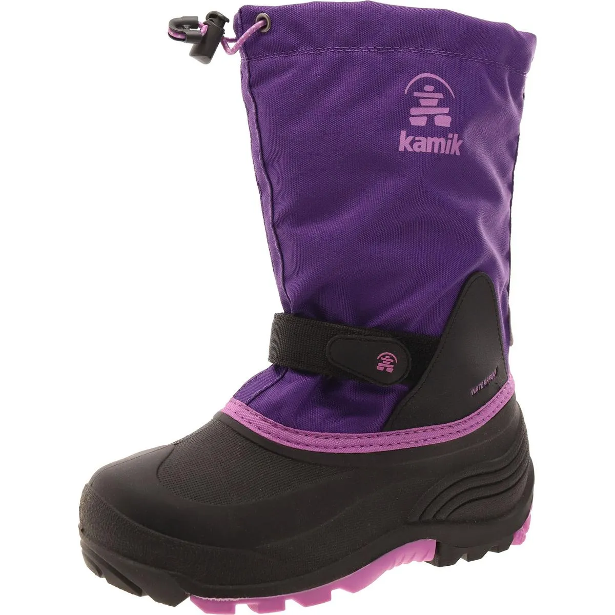 Womens Lugged Sole Mid Calf Winter & Snow Boots