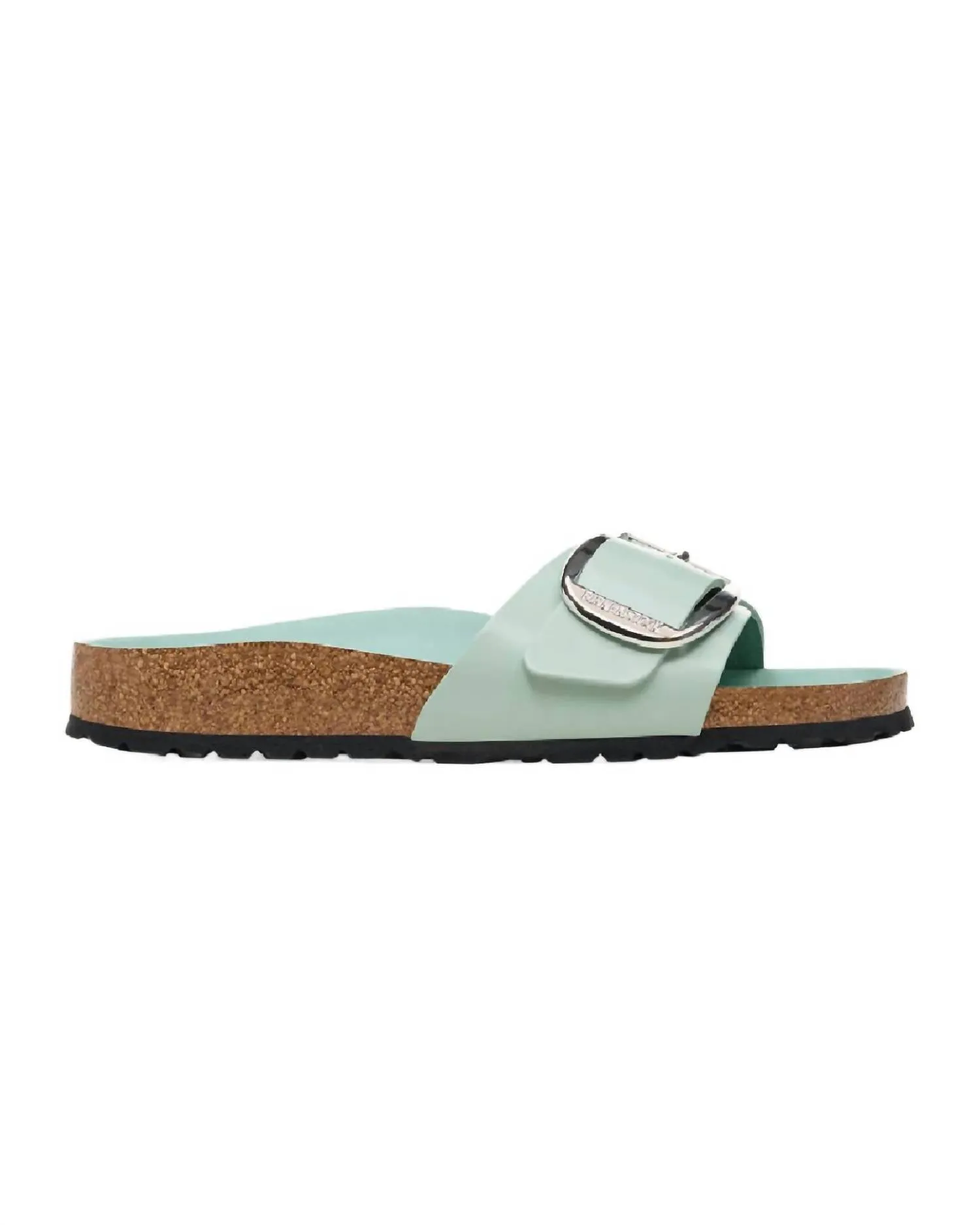 Women's Madrid Big Buckle Sandal In Surf Green