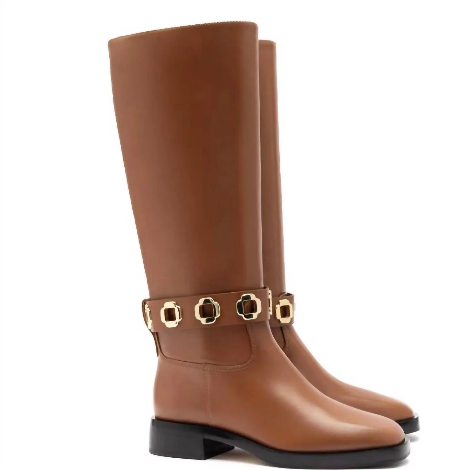 Women's Milan Flat Boot In Caramel
