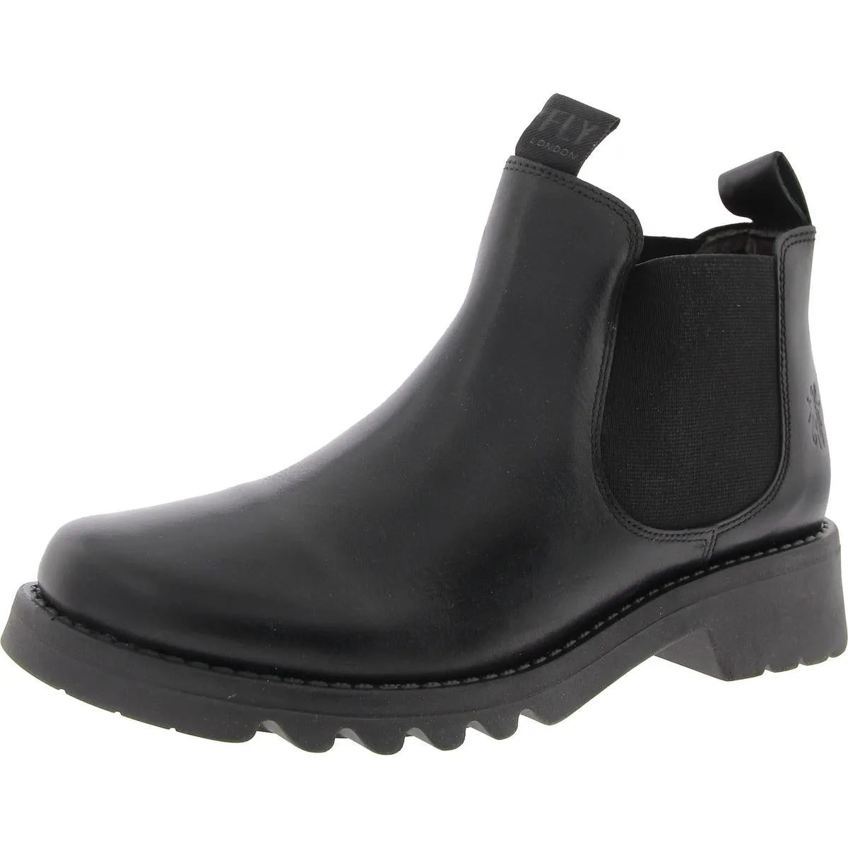 Womens Mixed Media Chelsea Boots