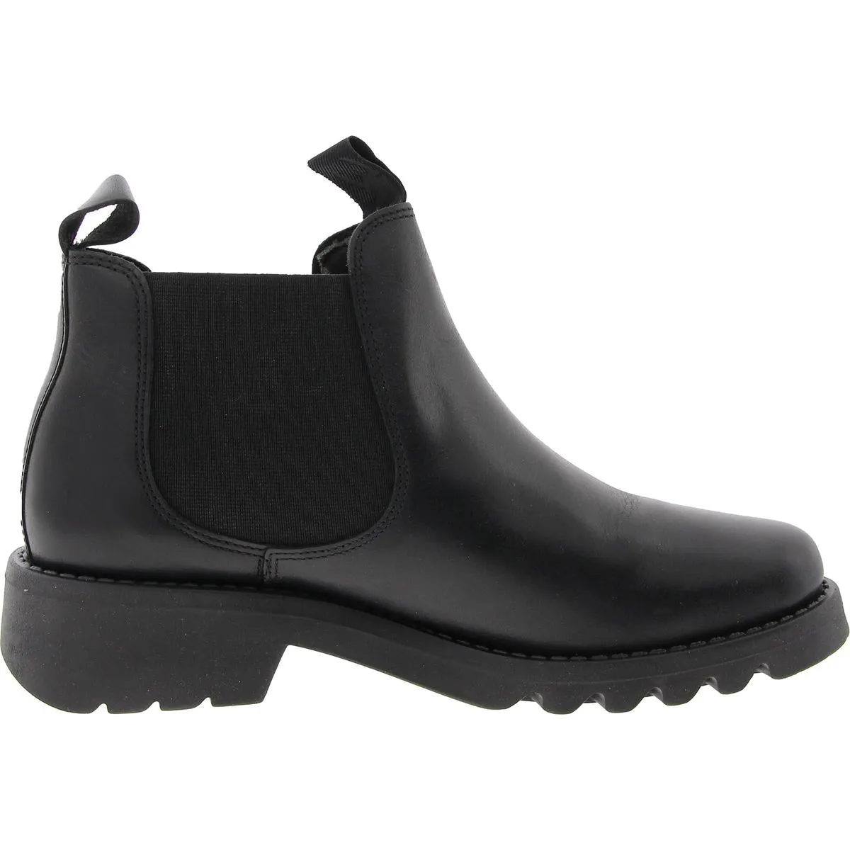 Womens Mixed Media Chelsea Boots