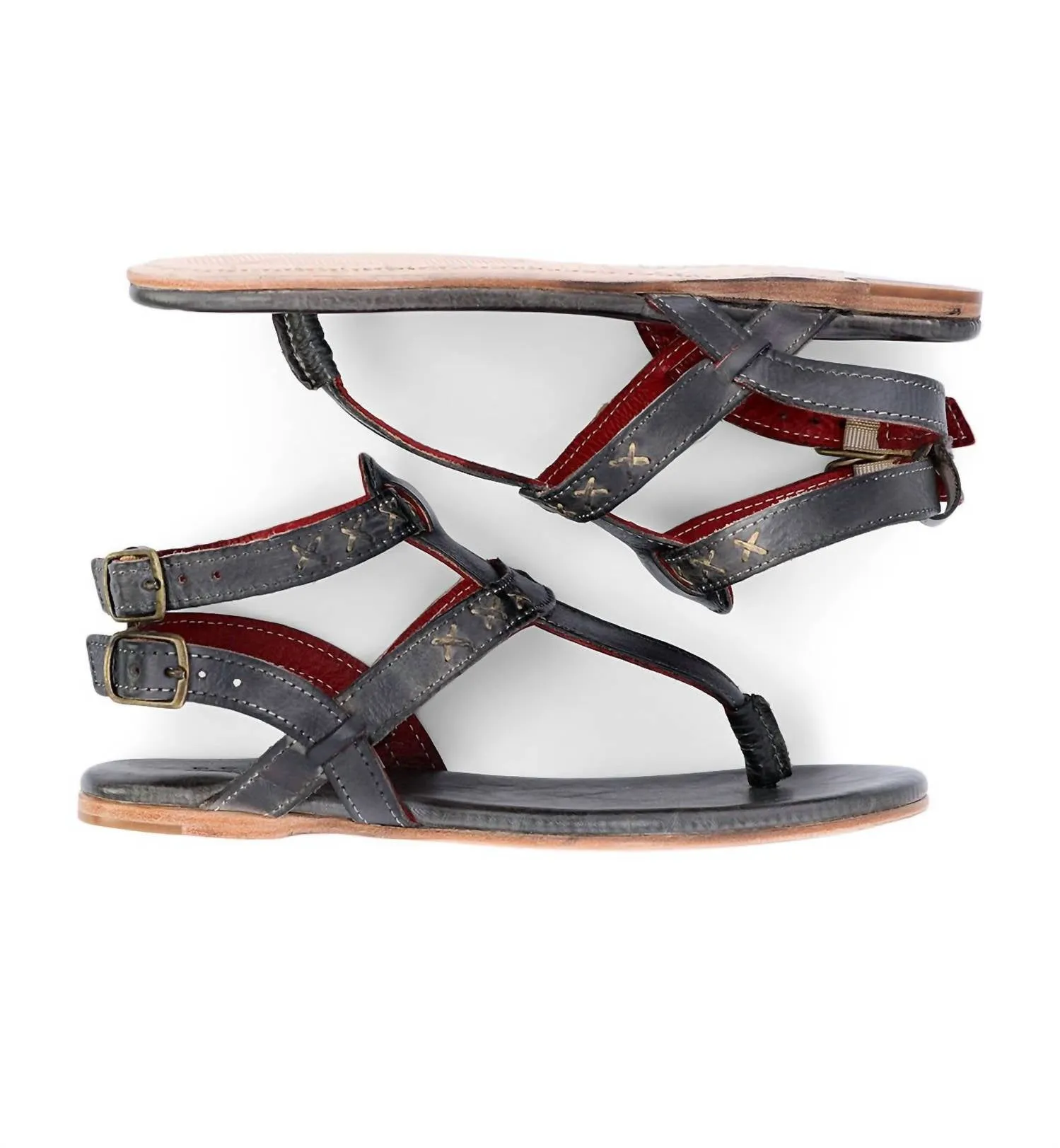 Women's Moon Sandals In Black