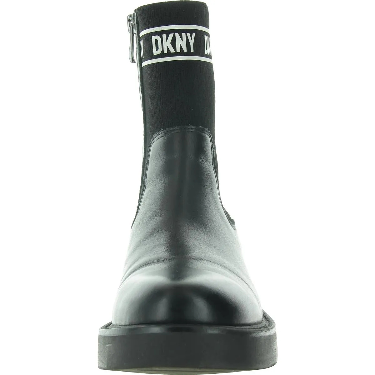 Womens Padded Insole Faux Leather Chelsea Boots