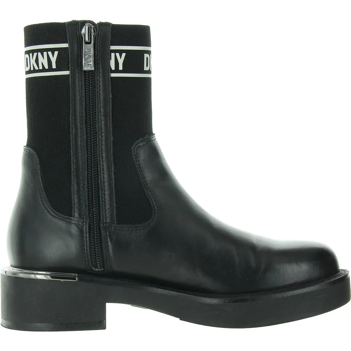 Womens Padded Insole Faux Leather Chelsea Boots