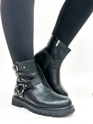 Women's Pick Of The Patch Boots In Black