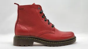 Women's Premium Tumbled Leather Boots In Red