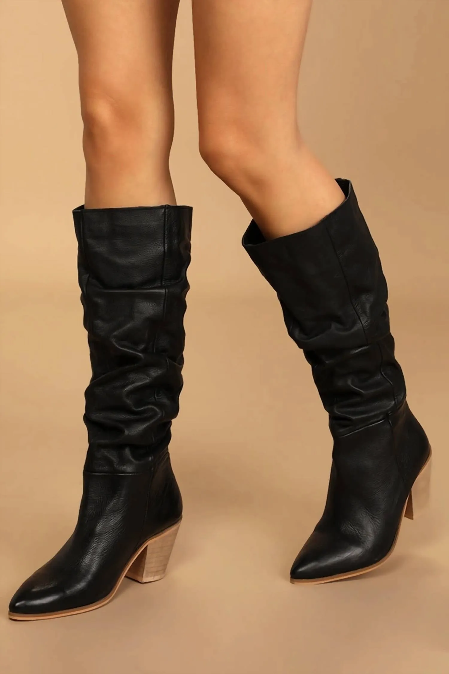 Women's Remi Slouch Boot In Black