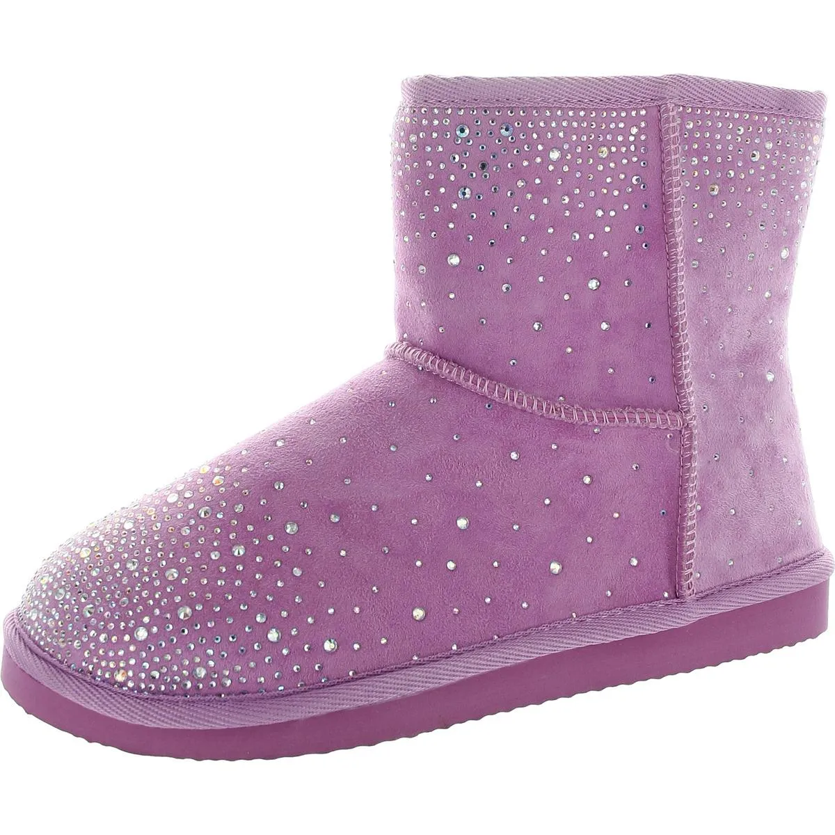 Womens Rhinestone Man Made Winter & Snow Boots
