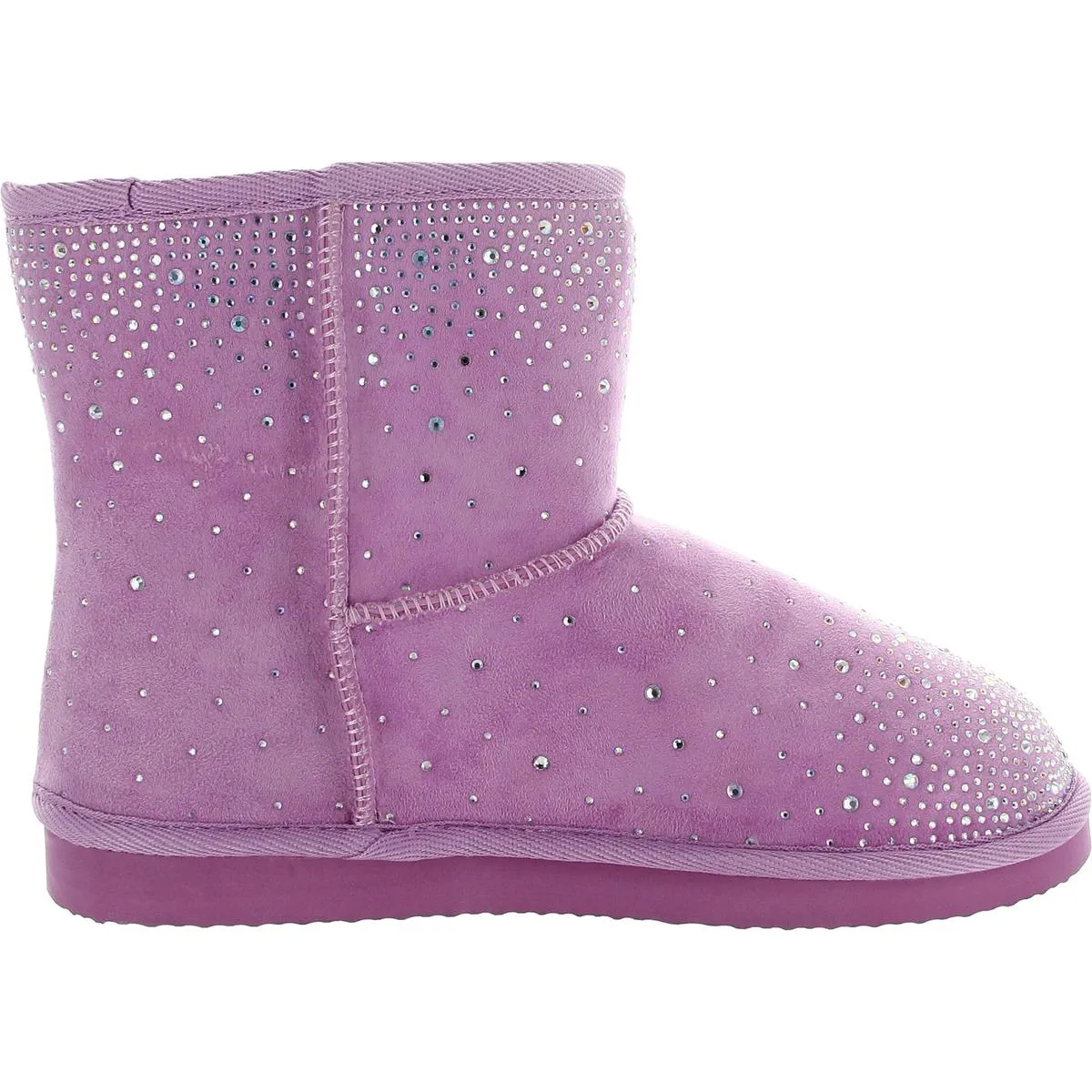 Womens Rhinestone Man Made Winter & Snow Boots