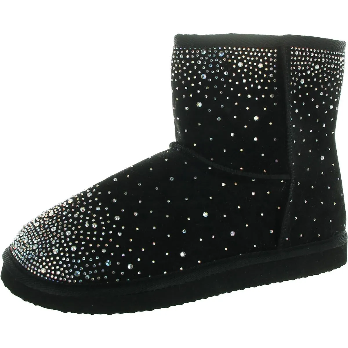 Womens Rhinestone Man Made Winter & Snow Boots