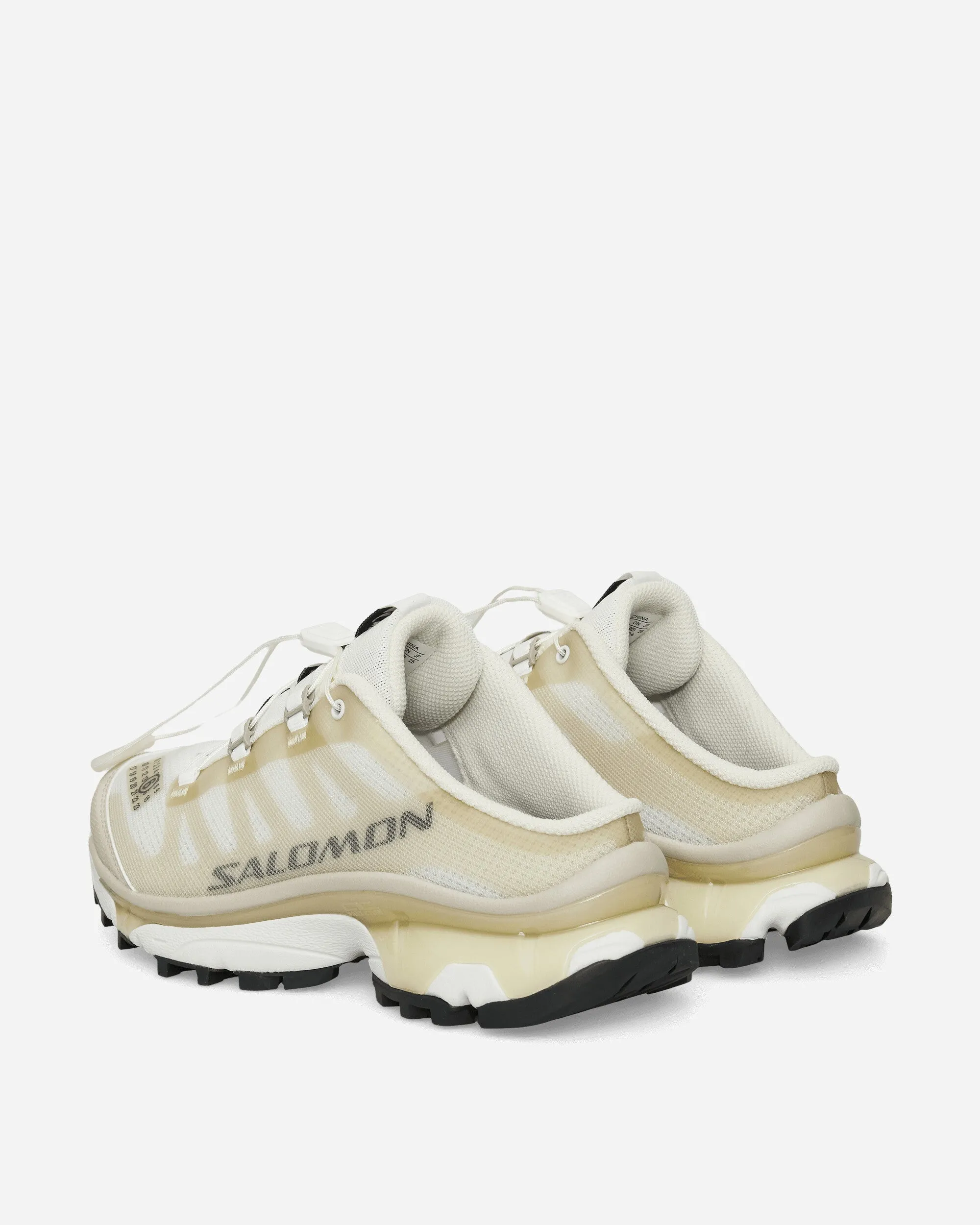 Women's Salomon XT-4 Mules White / Green Haze / Silver Cloud