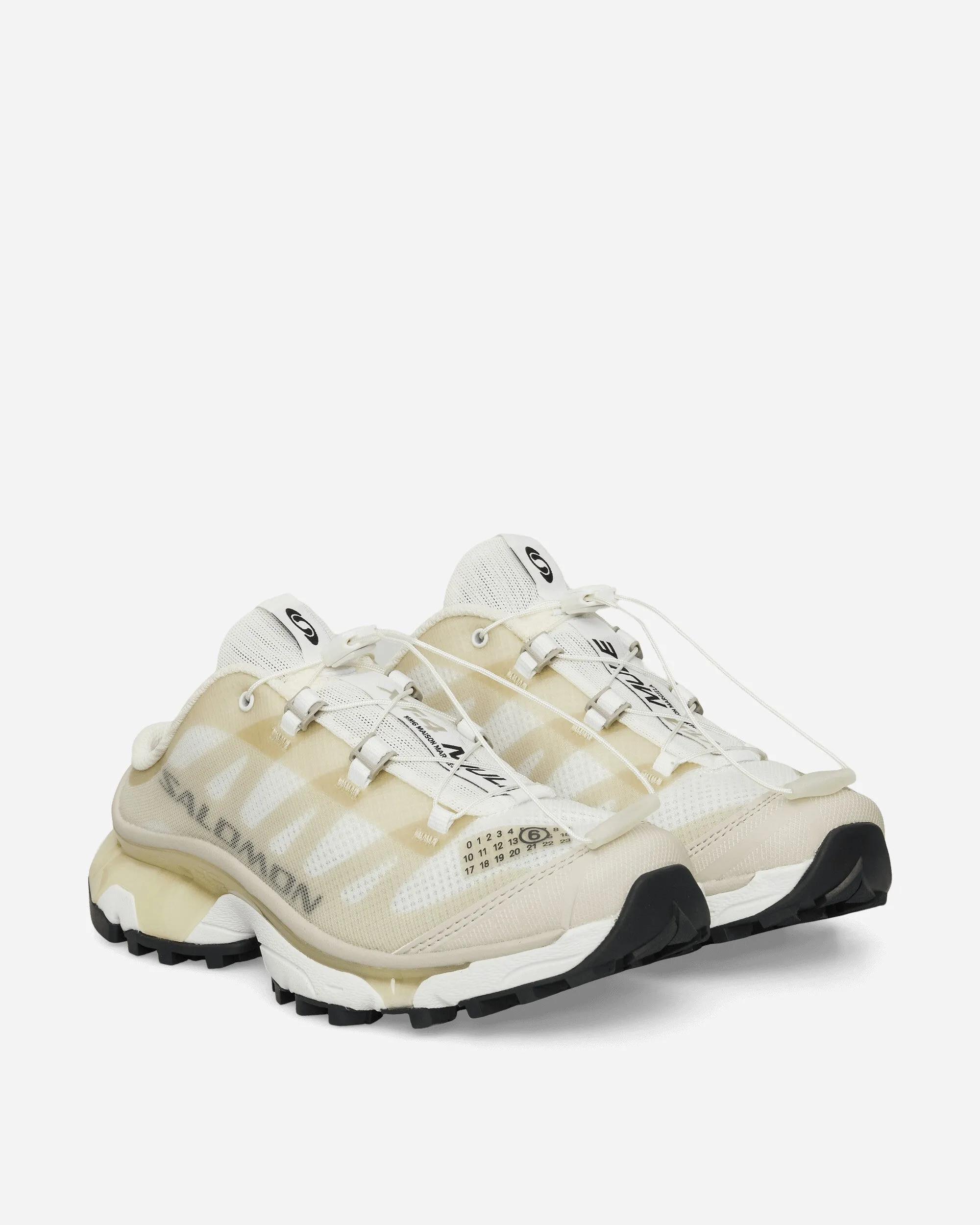 Women's Salomon XT-4 Mules White / Green Haze / Silver Cloud