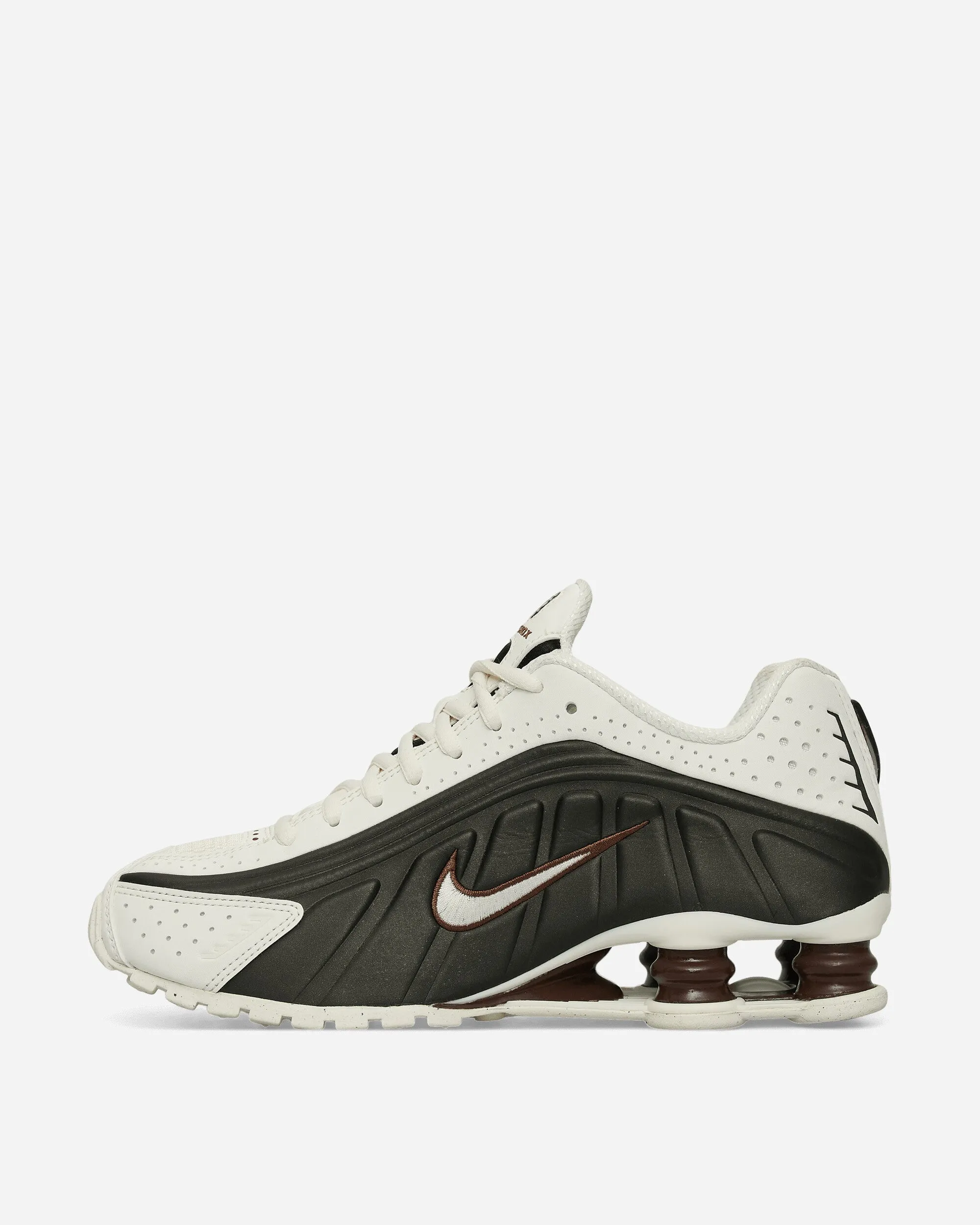 Women's Shox R4 Sneakers Sail / Fauna Brown