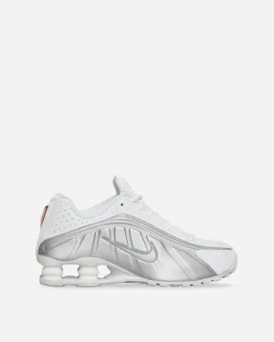Women's Shox R4 Sneakers White / Metallic Silver