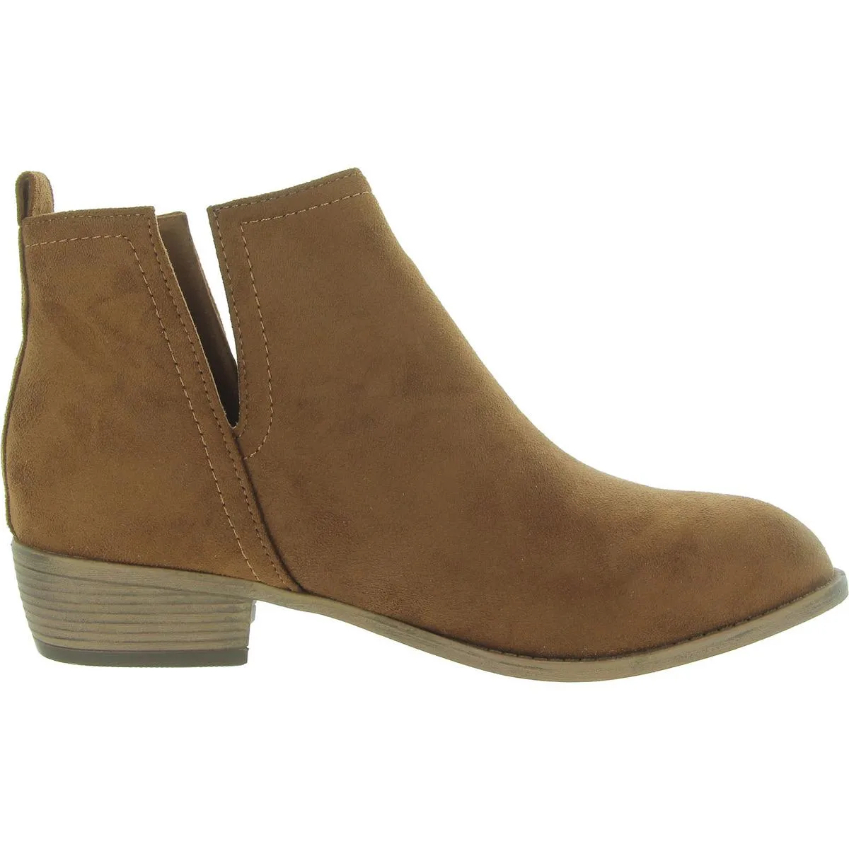 Womens Slip On Laceless Booties