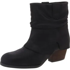 Womens Slouchy Ankle Boots
