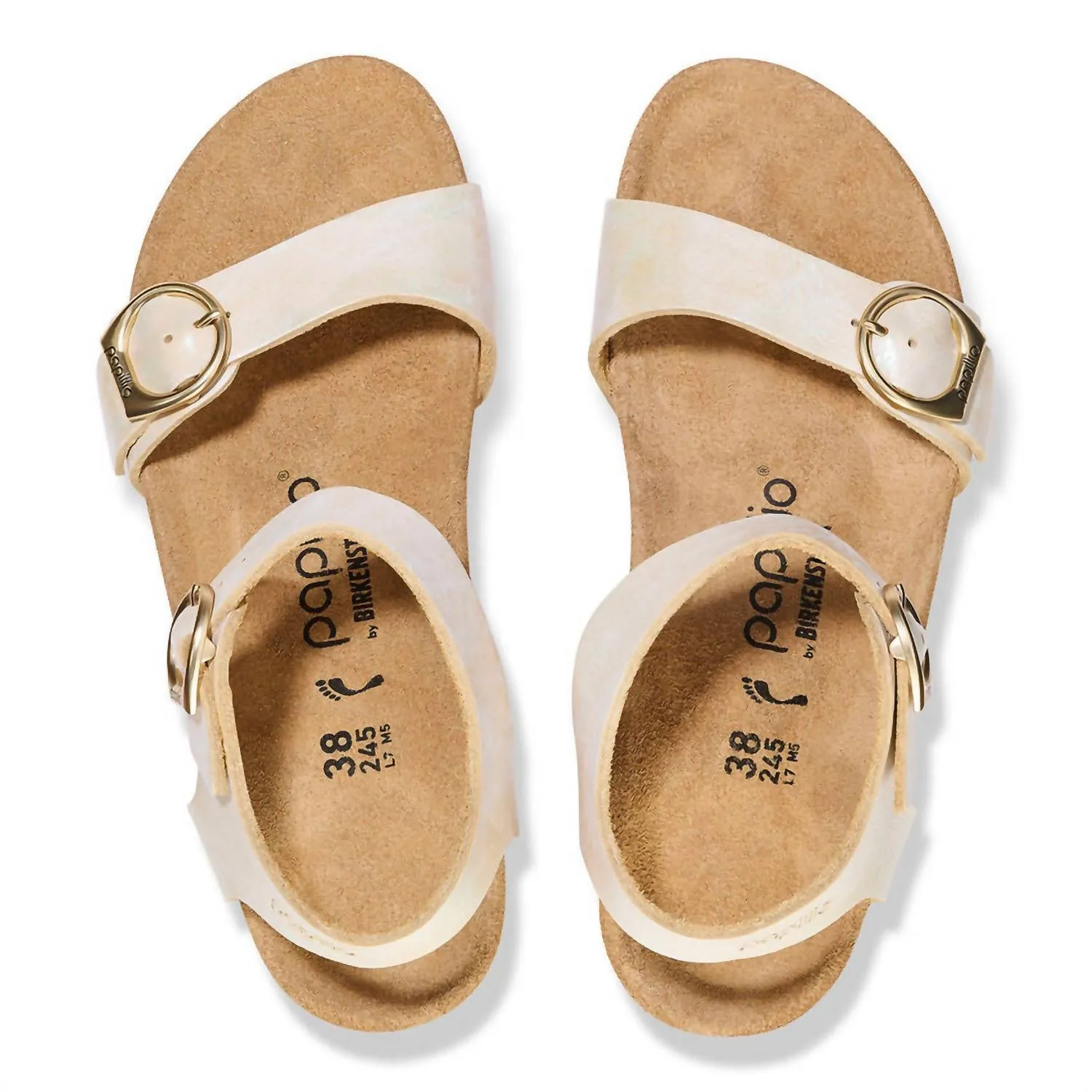 Women's Soley Nubuck Leather Sandal In Metallic Silver