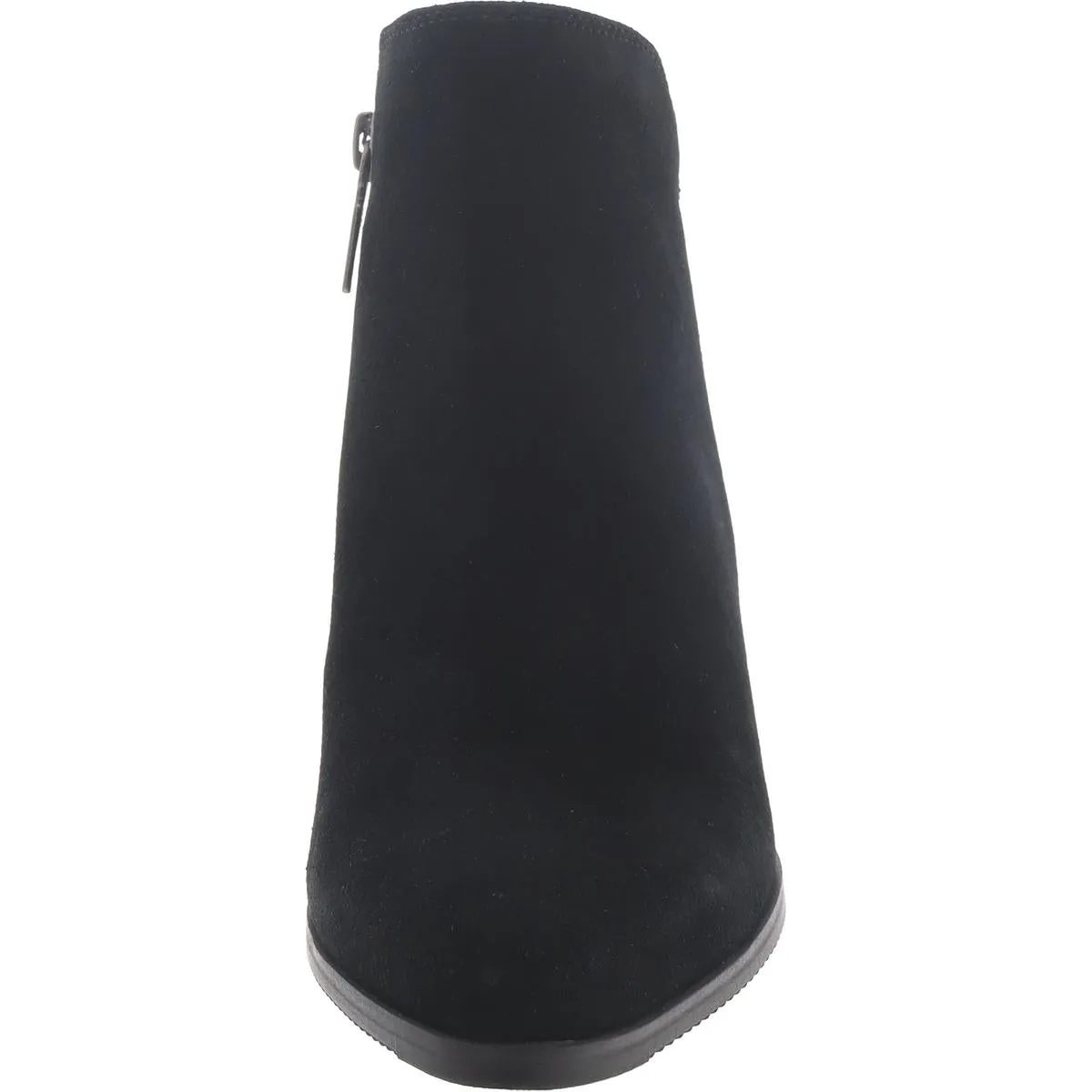 Womens Suede Pointed Toe Booties