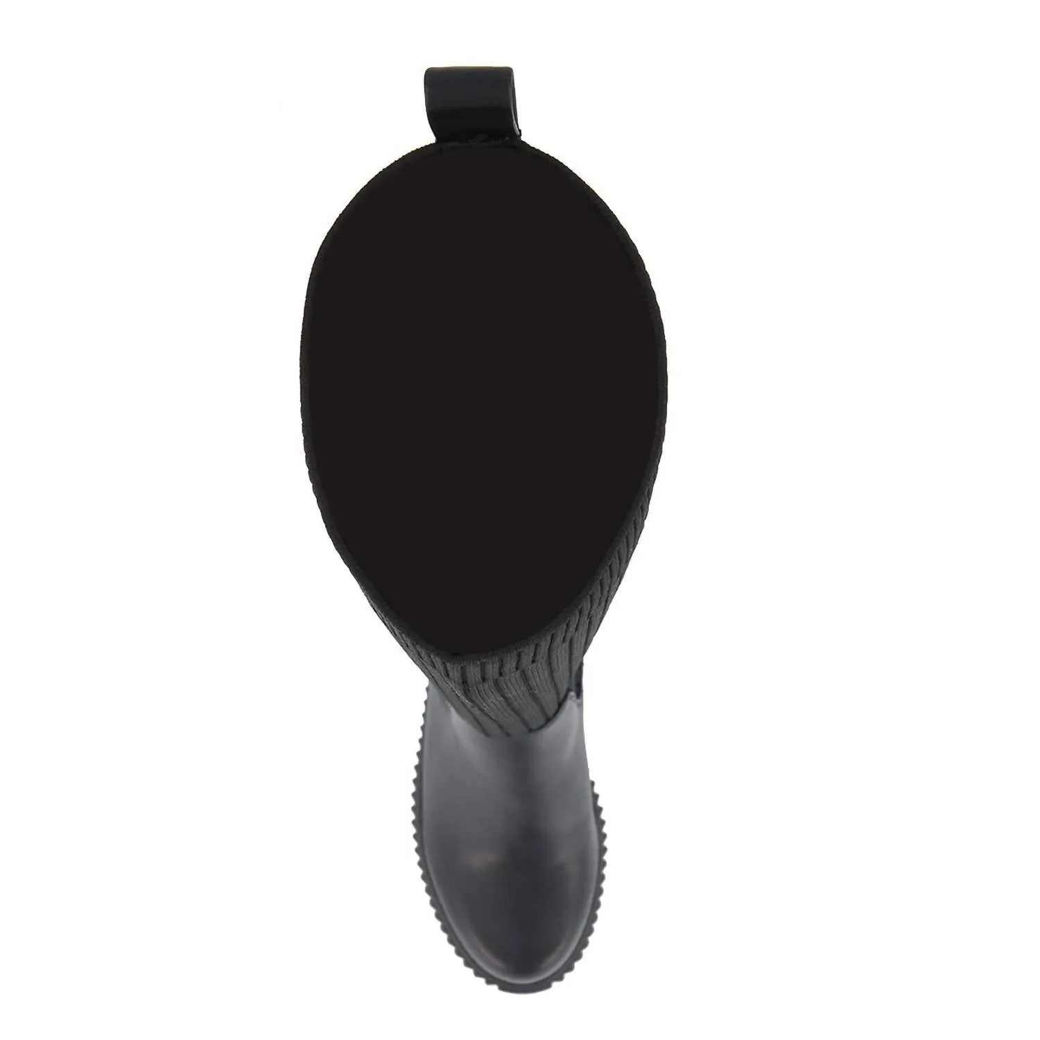 Women's Tall Sock Boots In Black