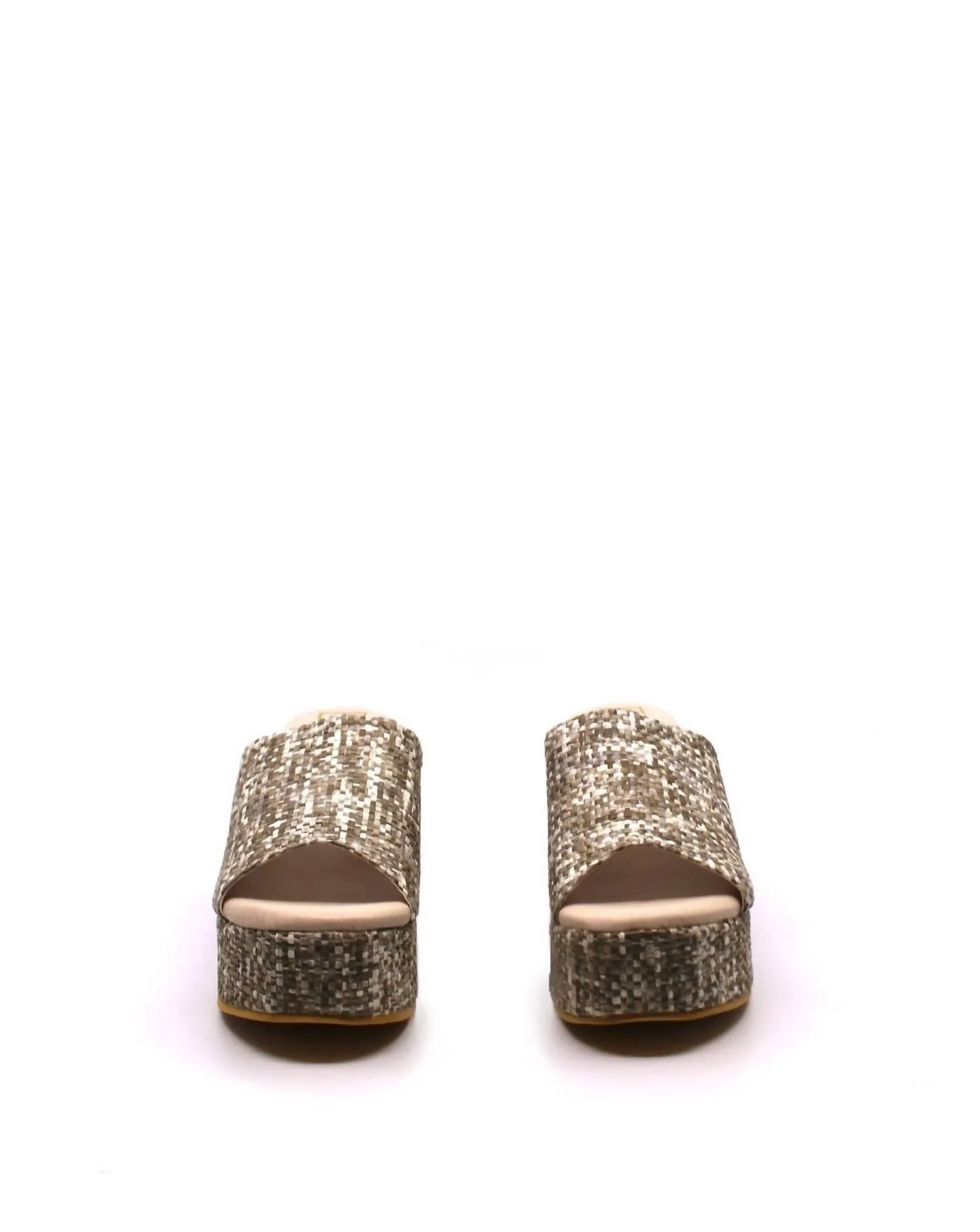 Women's Terry Sandal In Tan Multi