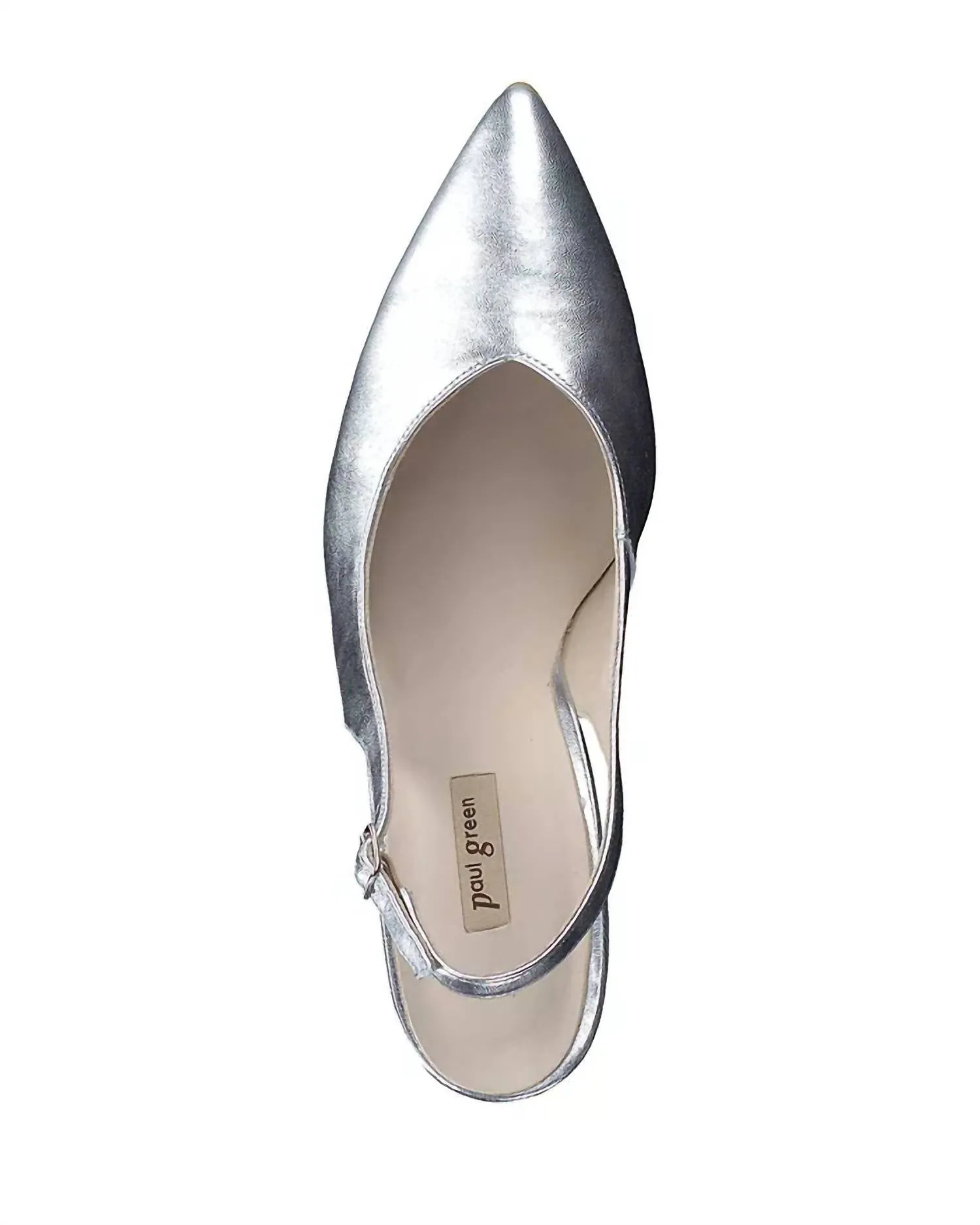 Women's Toluca Sling Pumps Shoe In Metallic