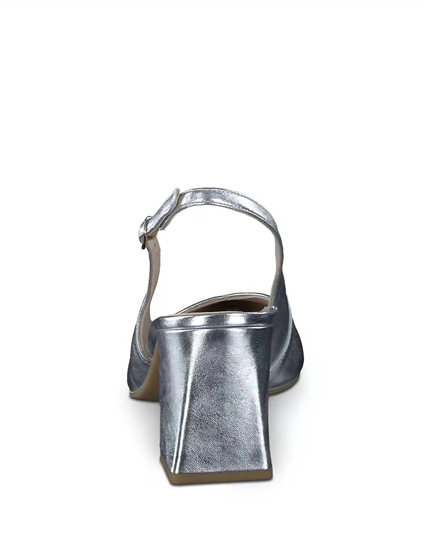 Women's Toluca Sling Pumps Shoe In Metallic