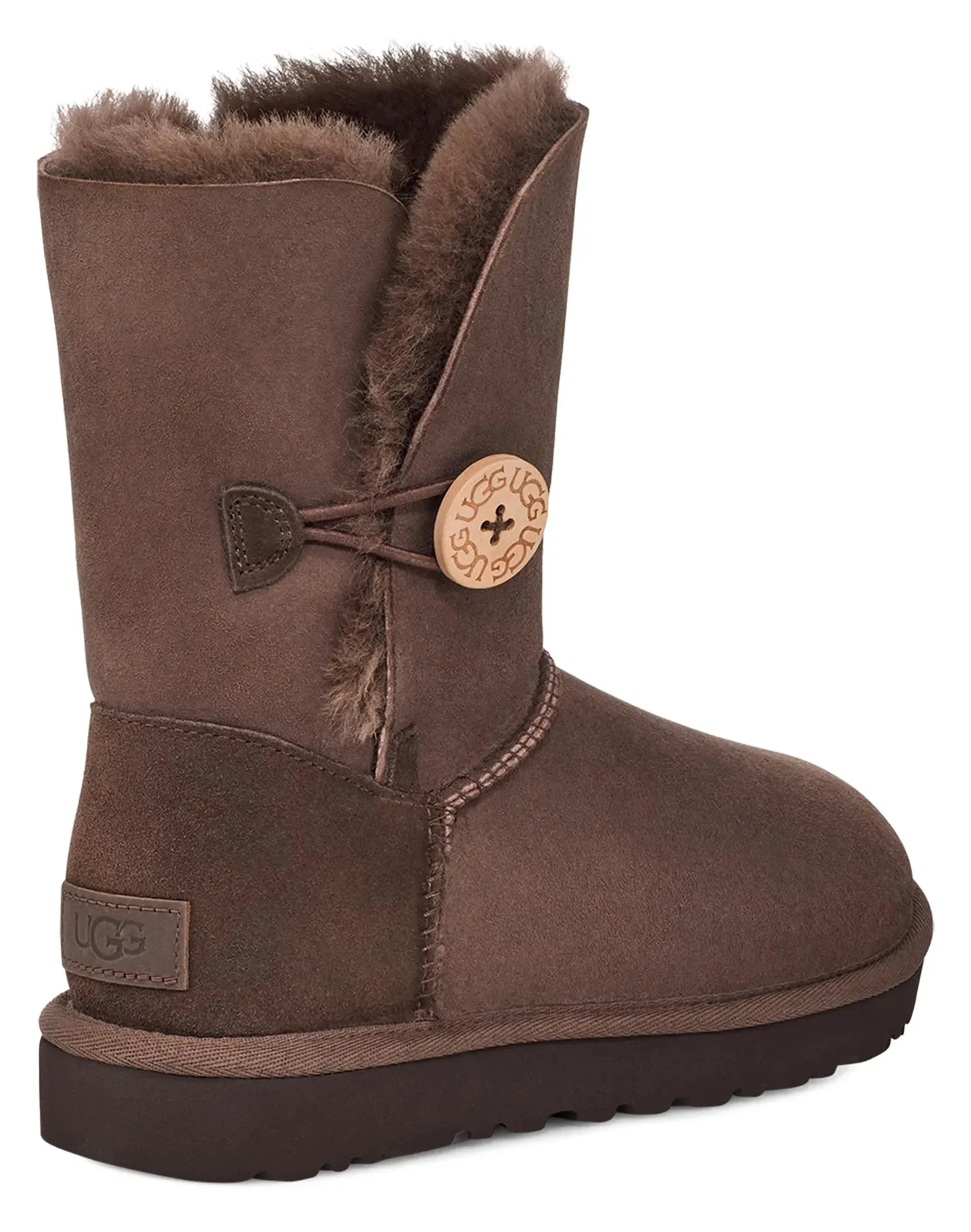 Womens UGG Bailey Button II  Versatile Sheepskin Boot with Cozy Comfort
