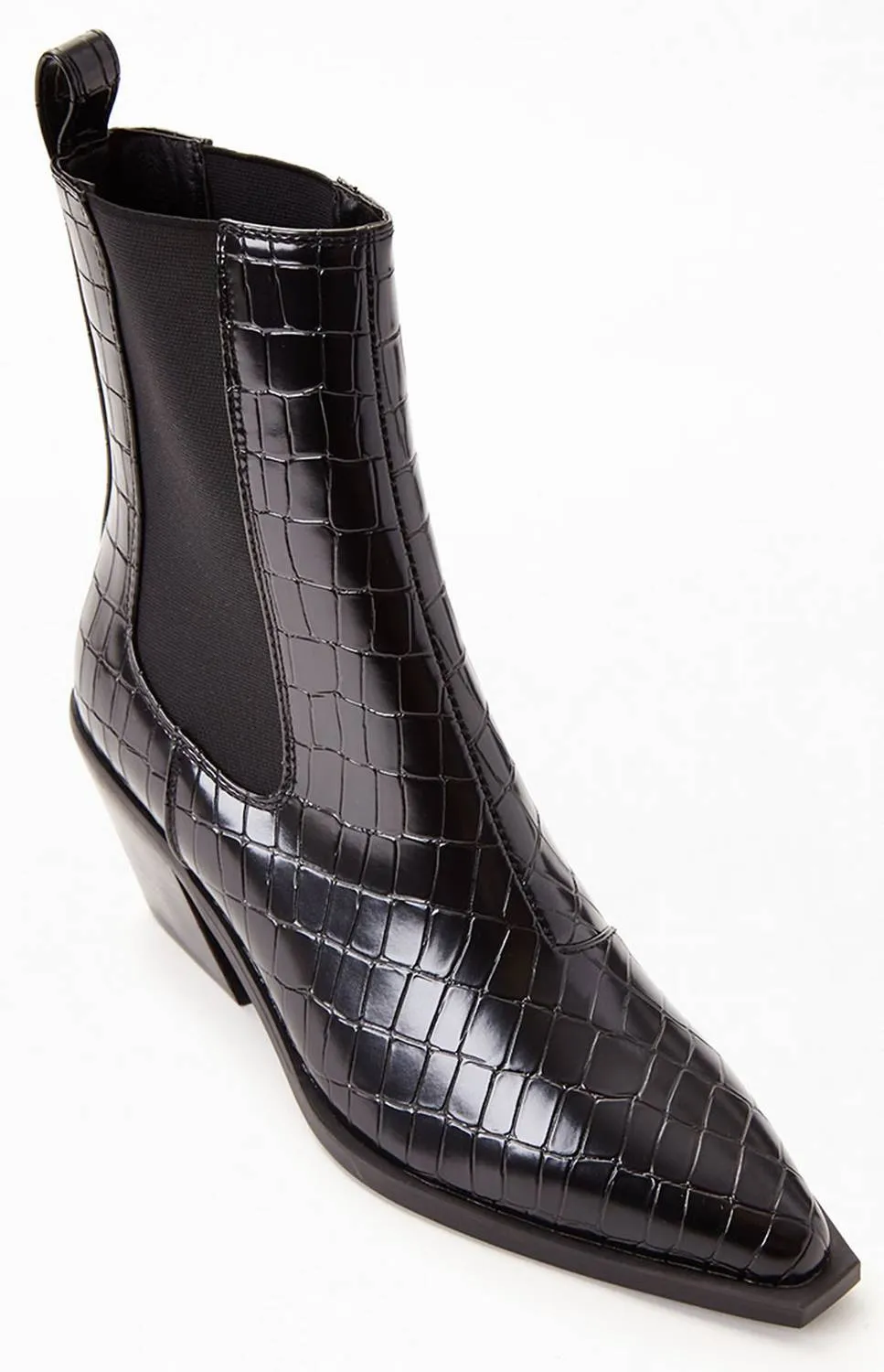 Women's Ukaya Boots In Black Croc